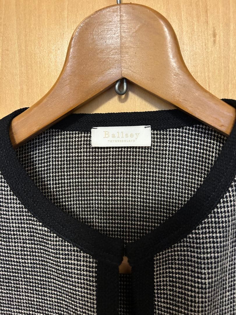 Ballsey TOMORROWLAND カラミ ノーカラー ジャケット