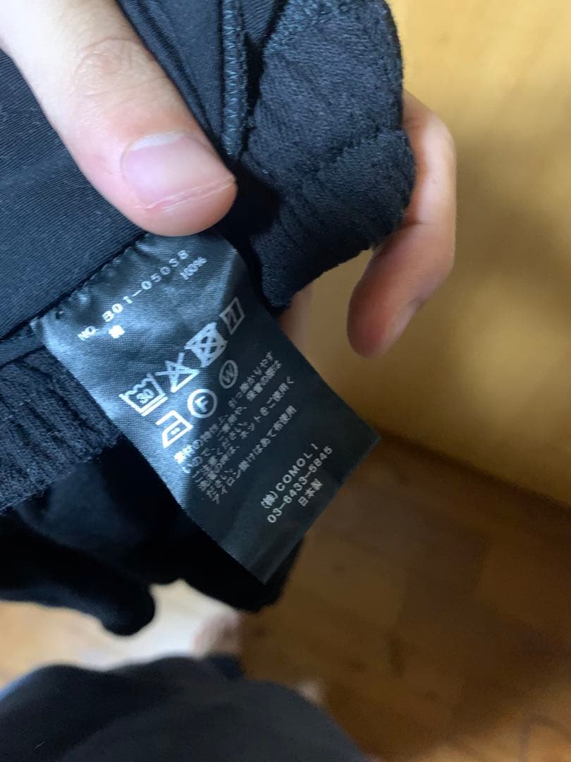 COMOLI コットンメッシュショーツ　サイズ2