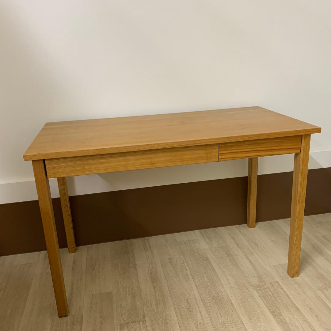 MUJI 無印良品 ワークデスク オーク材