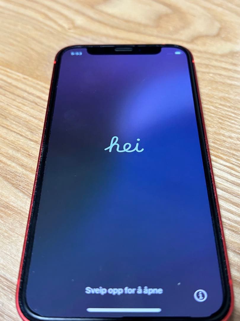 A*K様 iPhone 12mini (PRODUCT)RED SIMロックなし