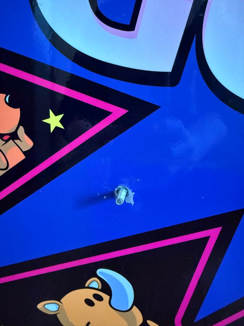 パチンコ・パチスロ　ジャグラー　ピエロ等身大パネル　非売品　ミラー　鏡　有り