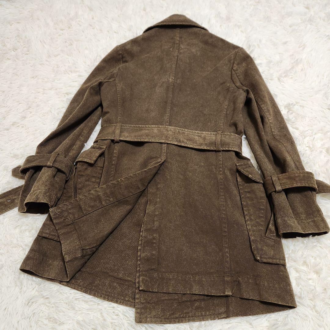 【希少】Y's ヨウジヤマモト 06AW ミリタリーコート ベルト付き
