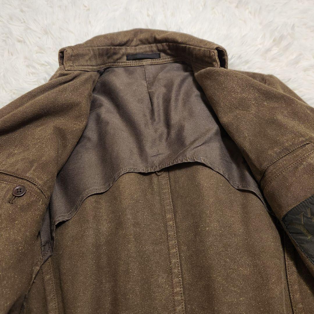 【希少】Y's ヨウジヤマモト 06AW ミリタリーコート ベルト付き