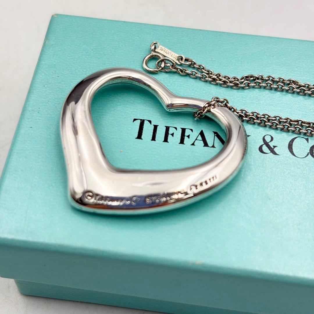 ティファニー ビッグハート ネックレス スターリング 1011-S7077t
