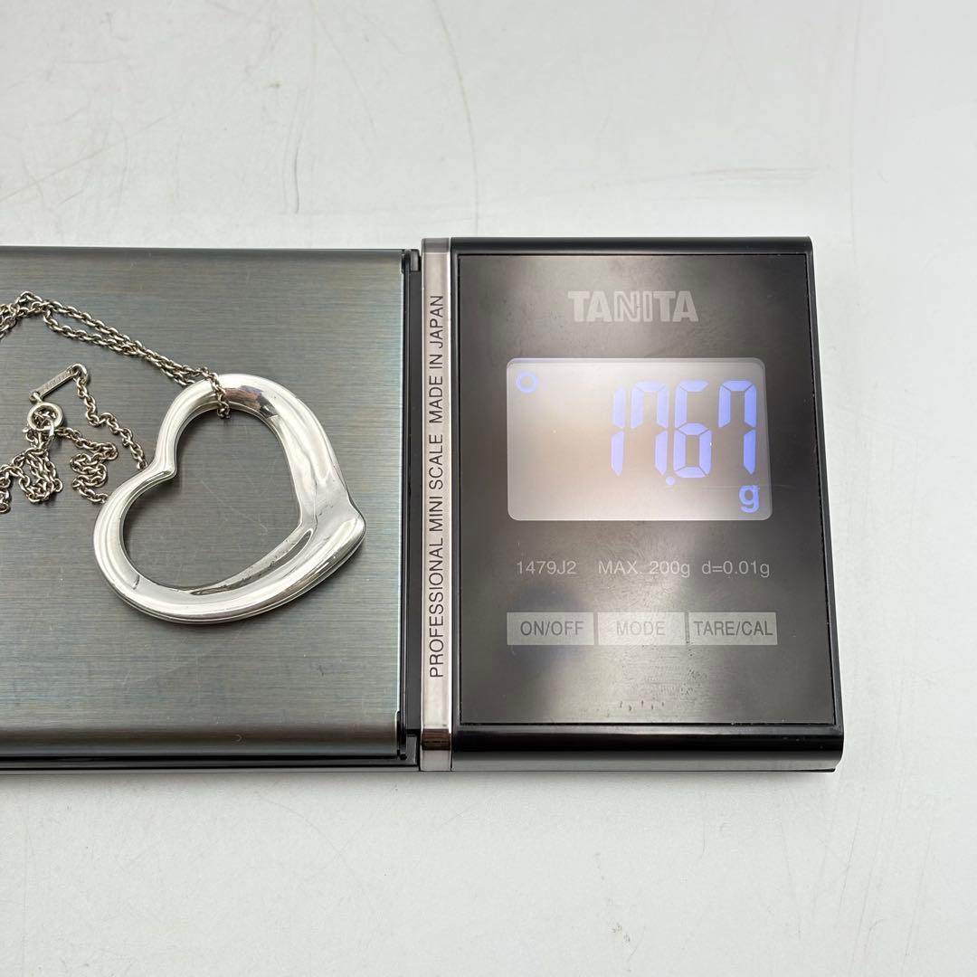 ティファニー ビッグハート ネックレス スターリング 1011-S7077t