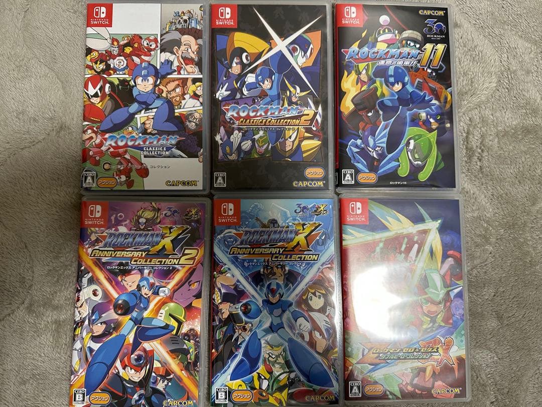 ロックマン&ロックマンX 5in1 スペシャルBOX セット + ゼロ&ゼクス