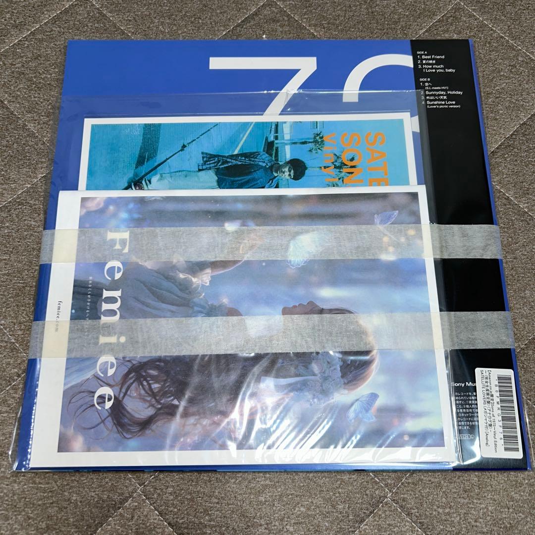 SATELLITE LOVERS メガジャケ付レコード SONS OF 1973