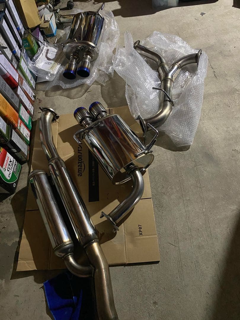 HKS スーパーターボマフラー　VAB用　美品　中古