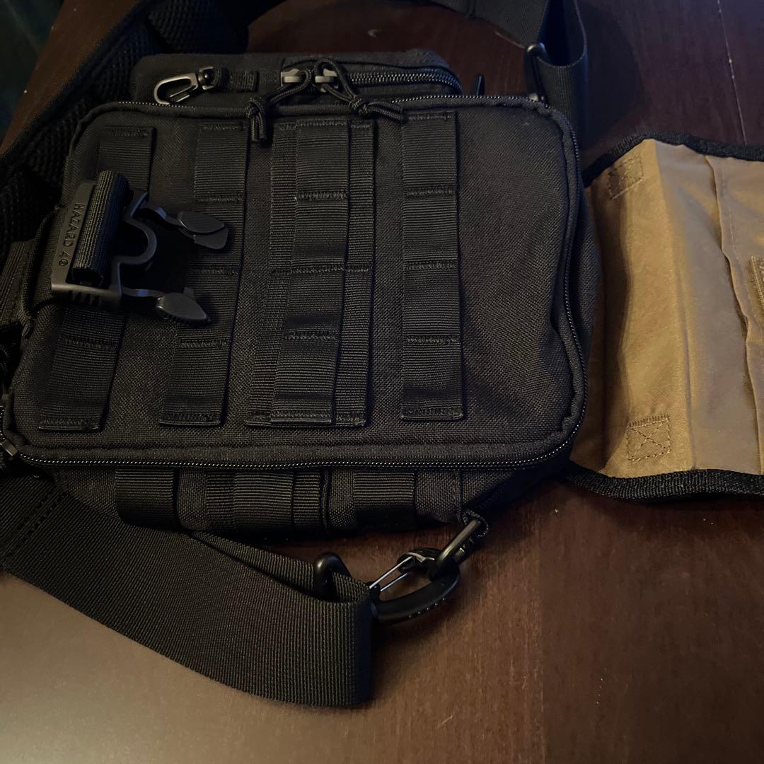 美品　ハザード4 トント　コンシールド キャリー ミニメッセンジャー　ブラック