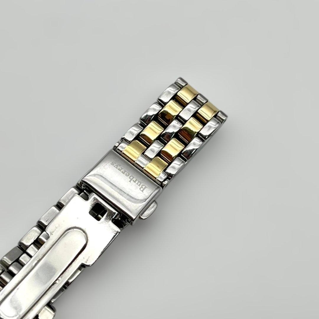 美品 バーバリー ホースロゴ 腕時計 電池交換済 90s ローマ表記 コンビ