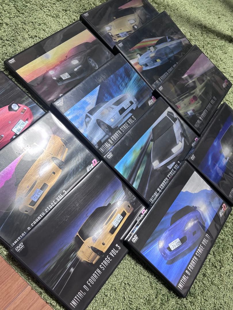 お買い得 1つあたり1000円 頭文字D フォースステージ DVDセット
