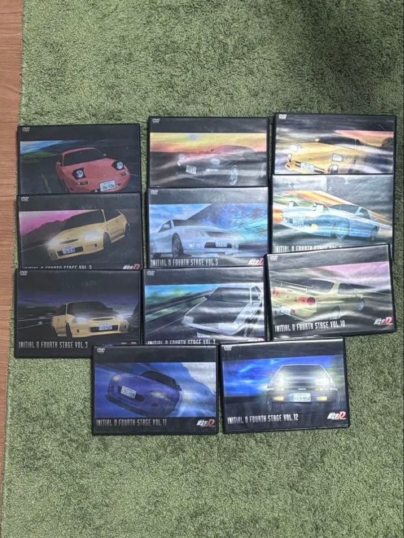 お買い得 1つあたり1000円 頭文字D フォースステージ DVDセット