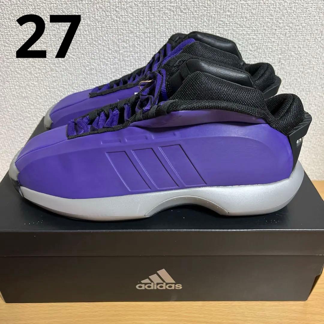 新品 ADIDAS CRAZY 1 KOBE PURPLE 27cm