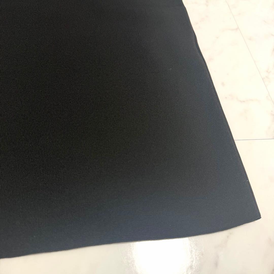 【未使用】2025✨️ノーブル ポロシャツ ニット ワンピース 美ライン ブラウン