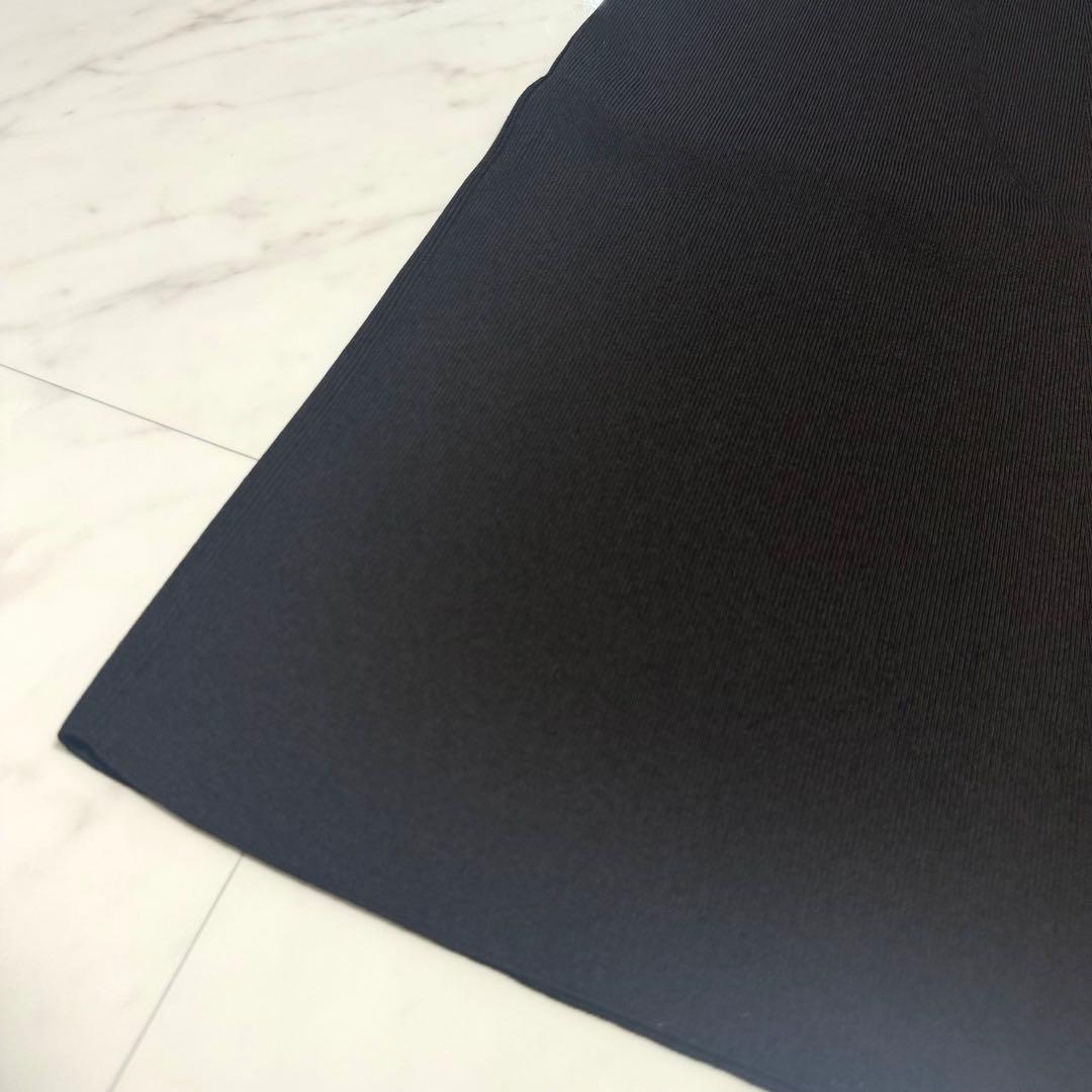 【未使用】2025✨️ノーブル ポロシャツ ニット ワンピース 美ライン ブラウン