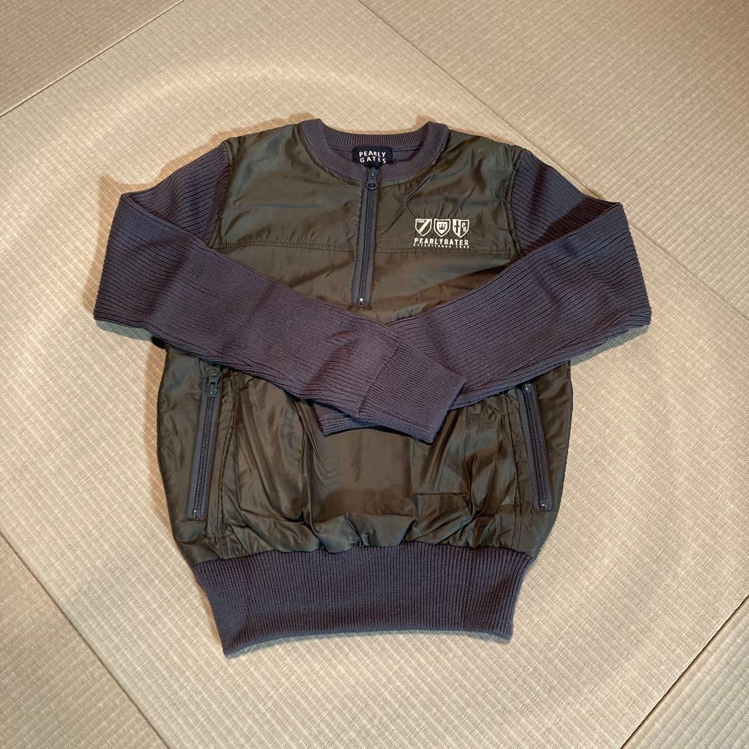 パーリーゲイツ 《オリーブグリーン セーター》