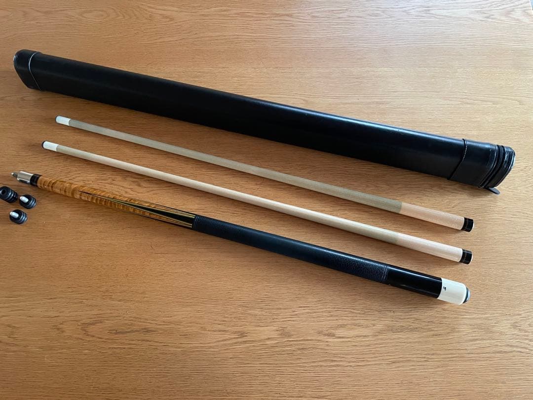 ジナカスタムキュー5剣モデル　ウイットン製専用ケース付