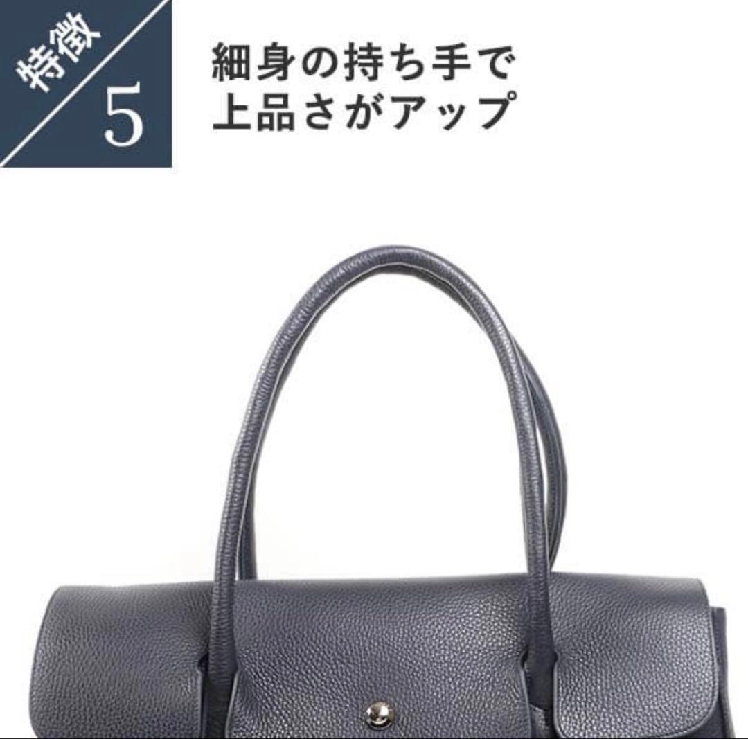 グレー ボックス型 ビジネスバッグ