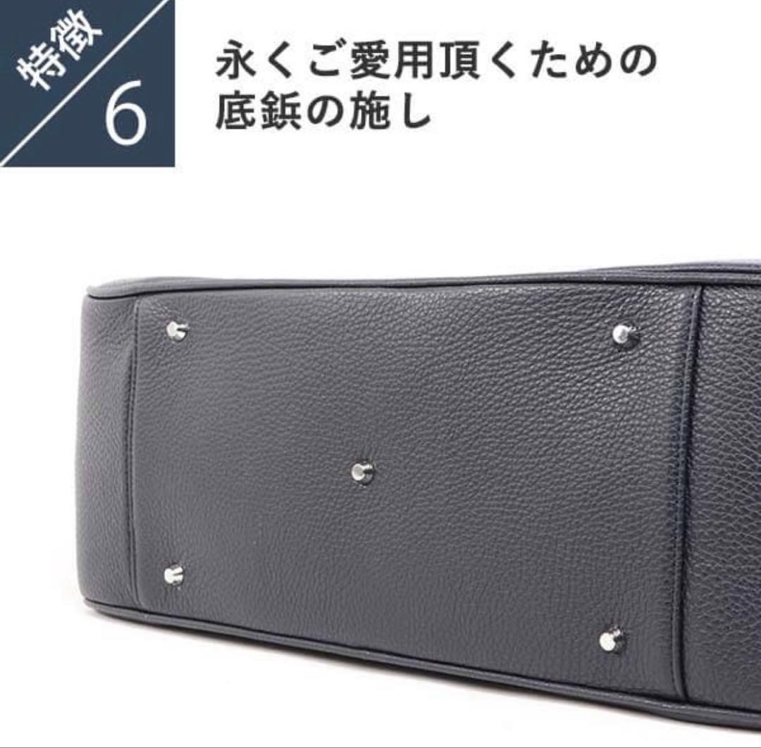 グレー ボックス型 ビジネスバッグ