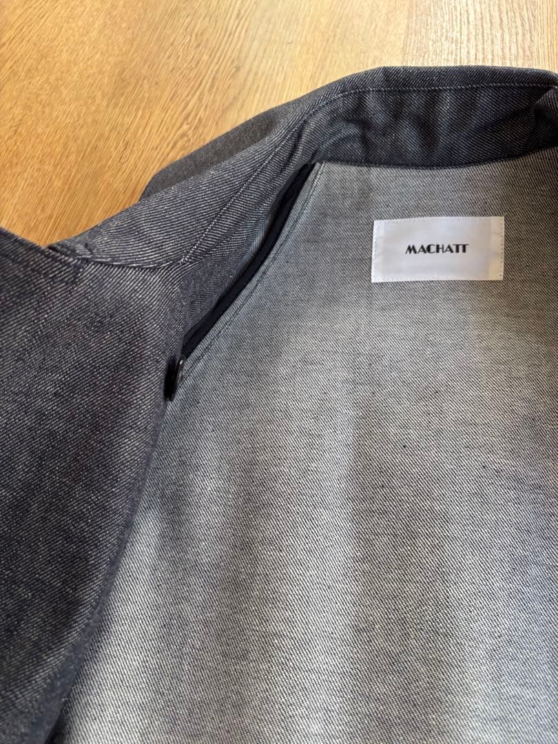 【美品】machatt デニムフォルムジャケット　Gジャン
