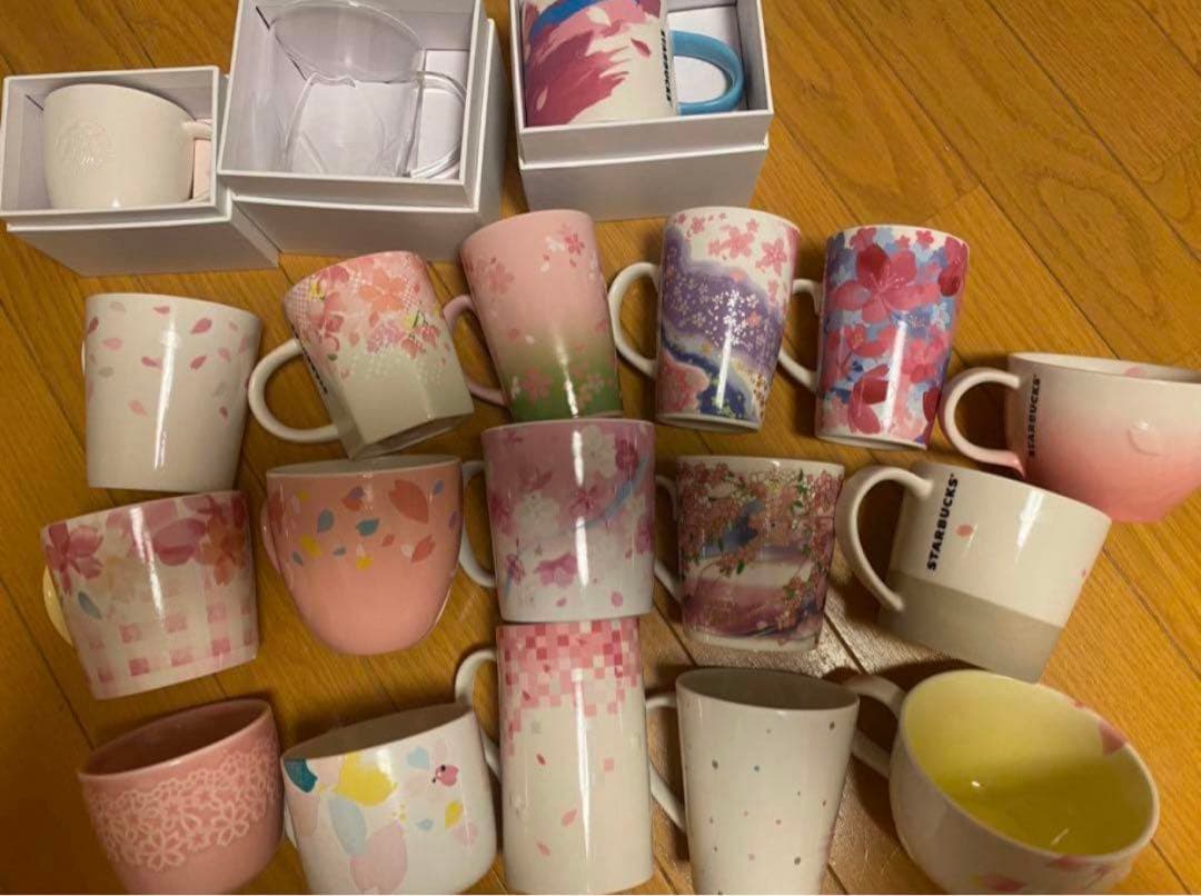 スターバックス Starbucks SAKURA 桜 マグカップ 19個