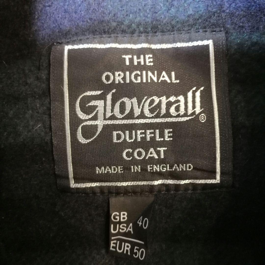 gloverallグローバーオールモリスダッフルコートイギリス製ブラックウォッチ