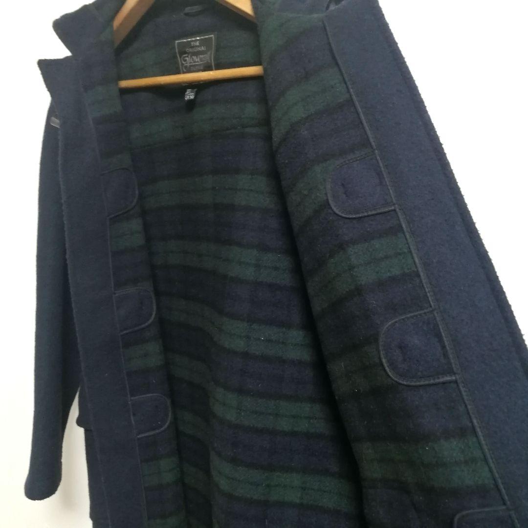 gloverallグローバーオールモリスダッフルコートイギリス製ブラックウォッチ
