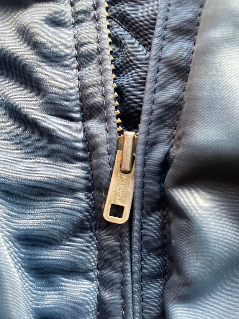 80s ヒューストン製　M-43パイルライナー ネイビー 36R