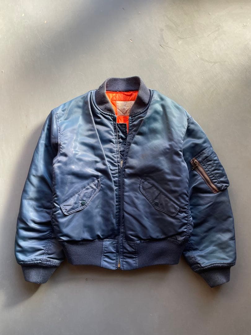 80s ヒューストン製　M-43パイルライナー ネイビー 36R