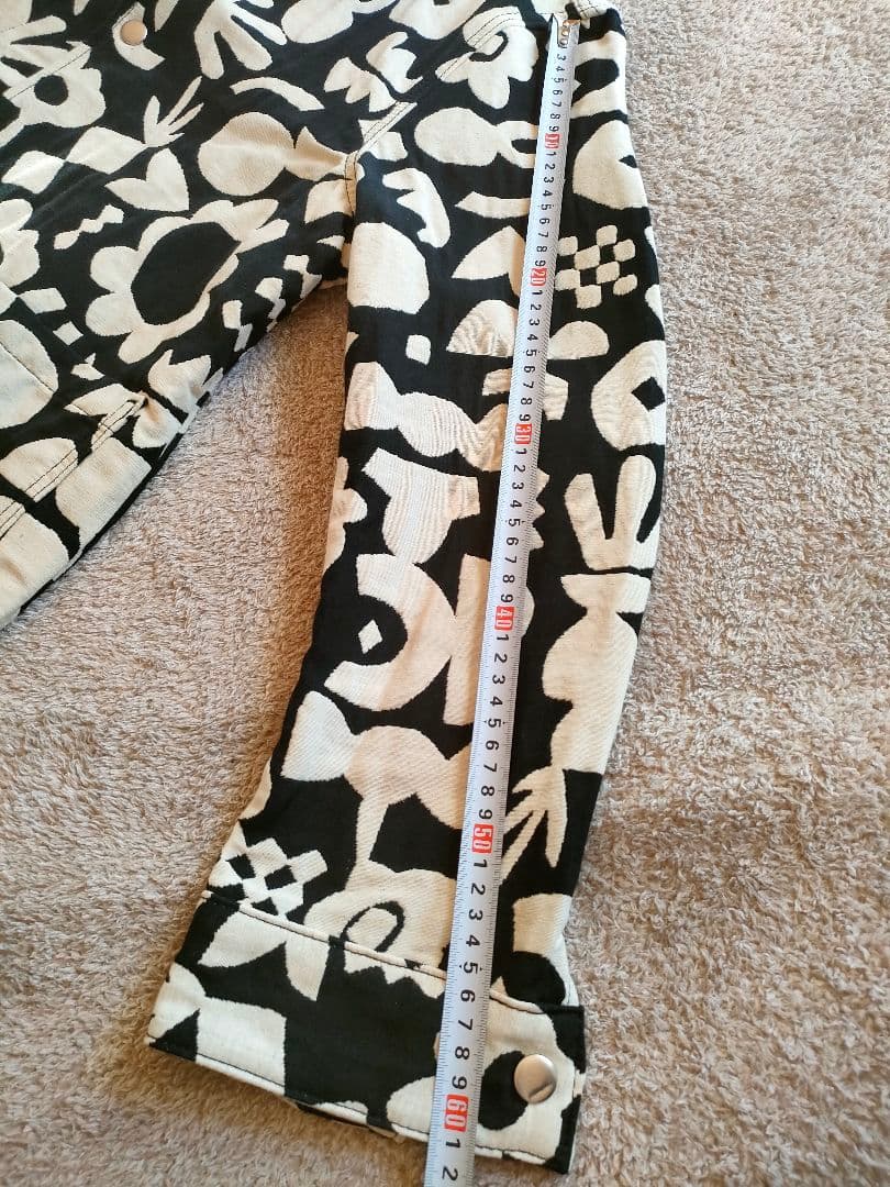 ZARA赤西仁着用人気ジャケット　希少　白黒　シャツ　ジャケット