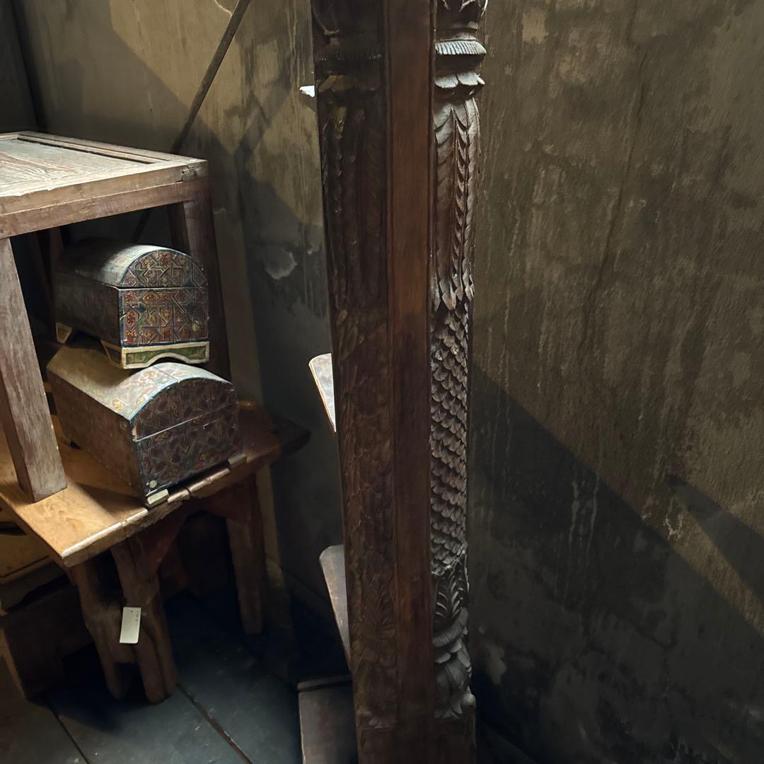 インド彫刻ラック