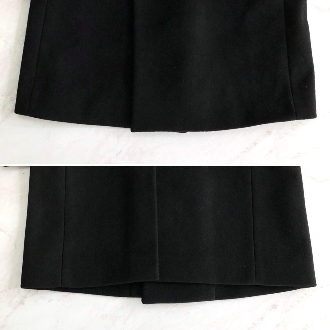 ✨美品・極希少✨ジョンローレンスサリバン ダブルチェスターコート レザー切り替え