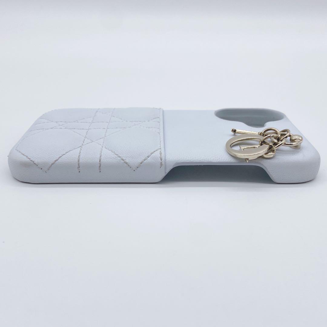 極美品✨Christian Dior カナージュ　iPhone16 ブルー