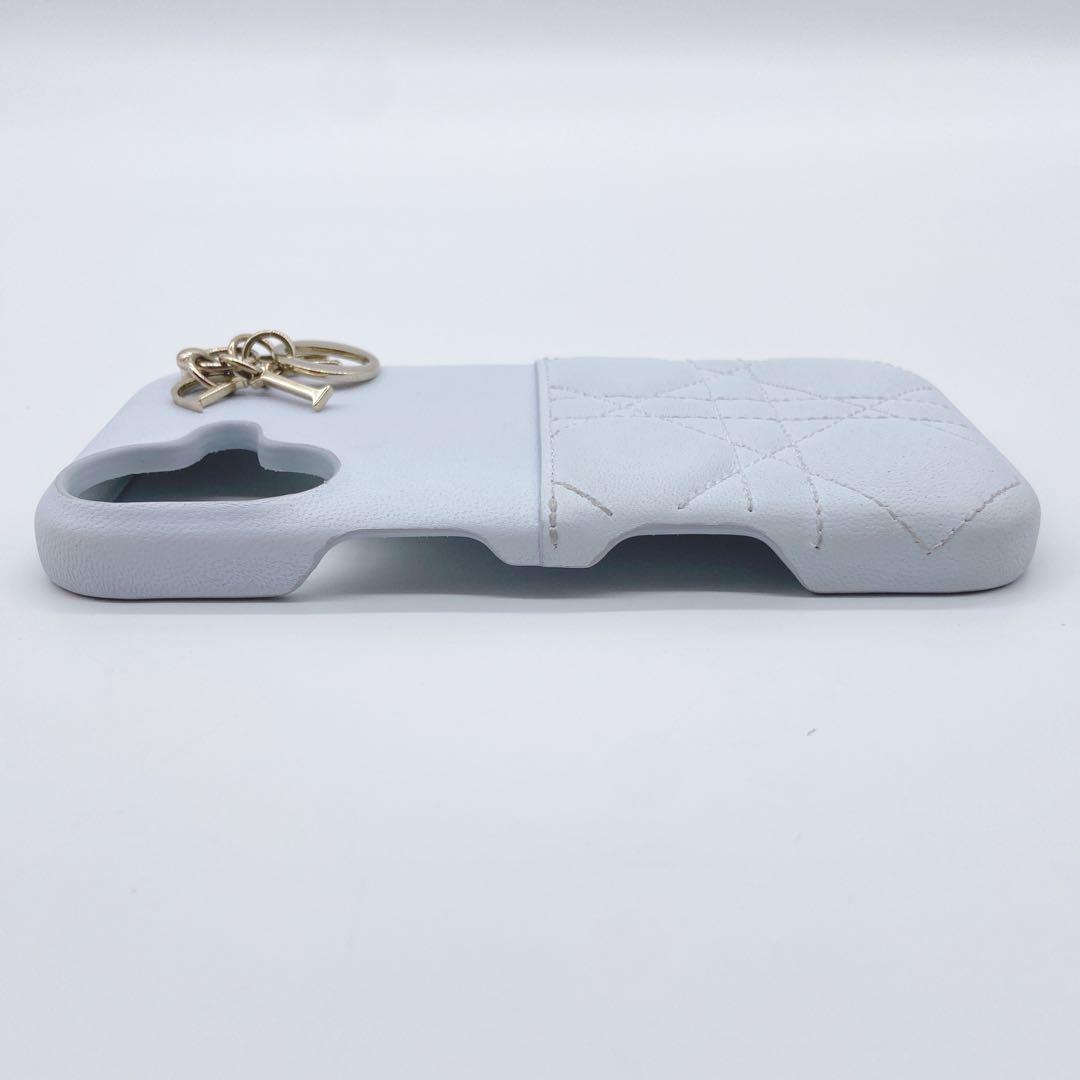 極美品✨Christian Dior カナージュ　iPhone16 ブルー