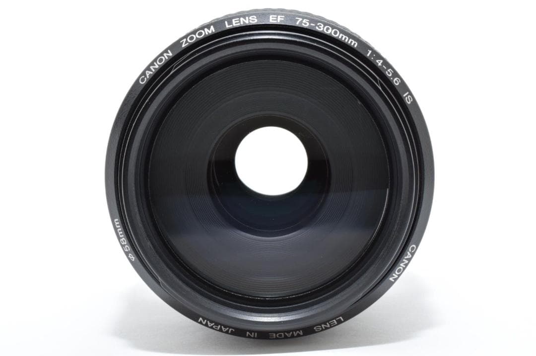 美品キヤノン CANON EF 75-300mm IS USM 望遠ズームレンズ