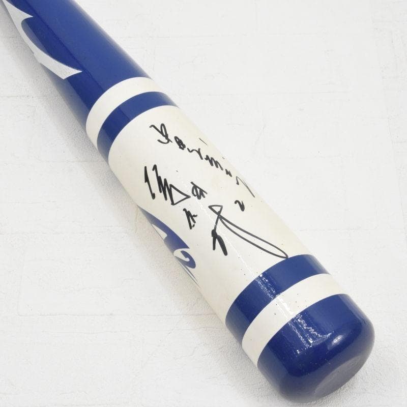 中日ドラゴンズ 荒木雅博選手 直筆サイン入りマスコットバット 実使用品