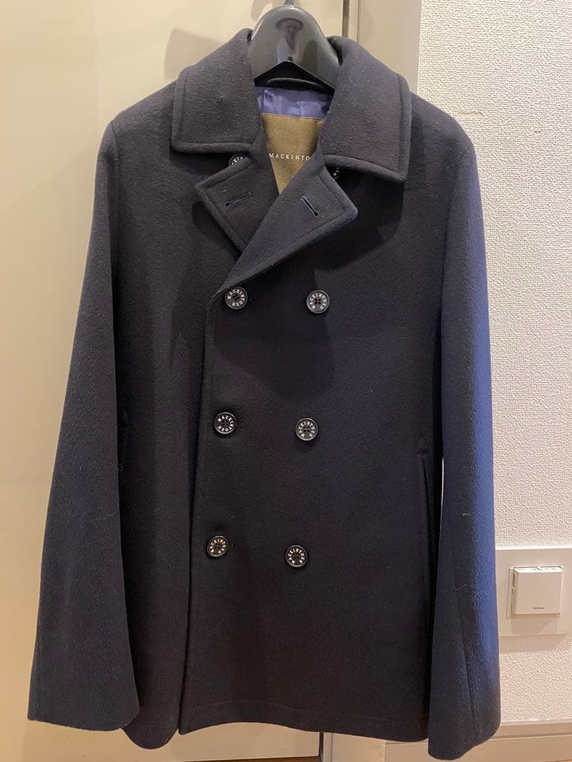MACKINTOSH ネイビーピーコート