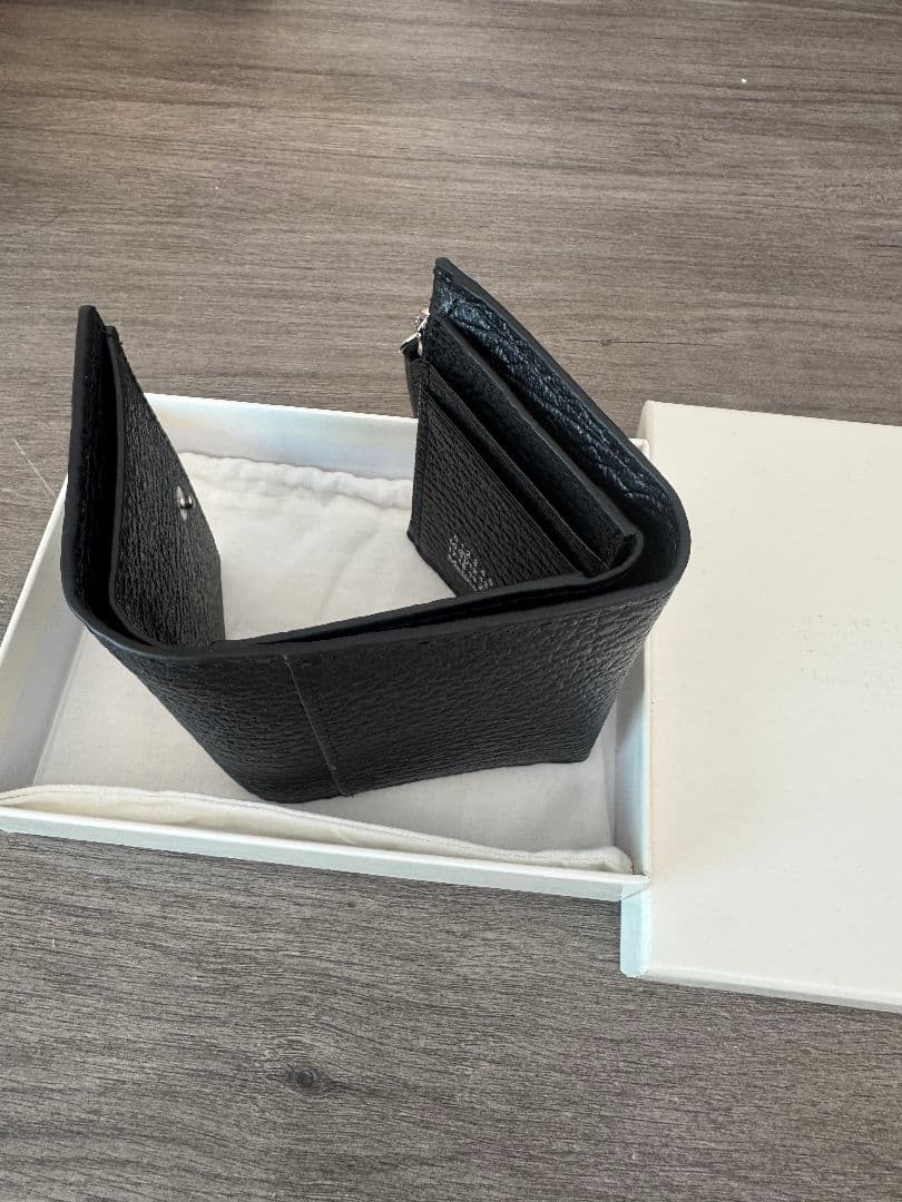 Maison Margiela 三つ折り財布 ブラック