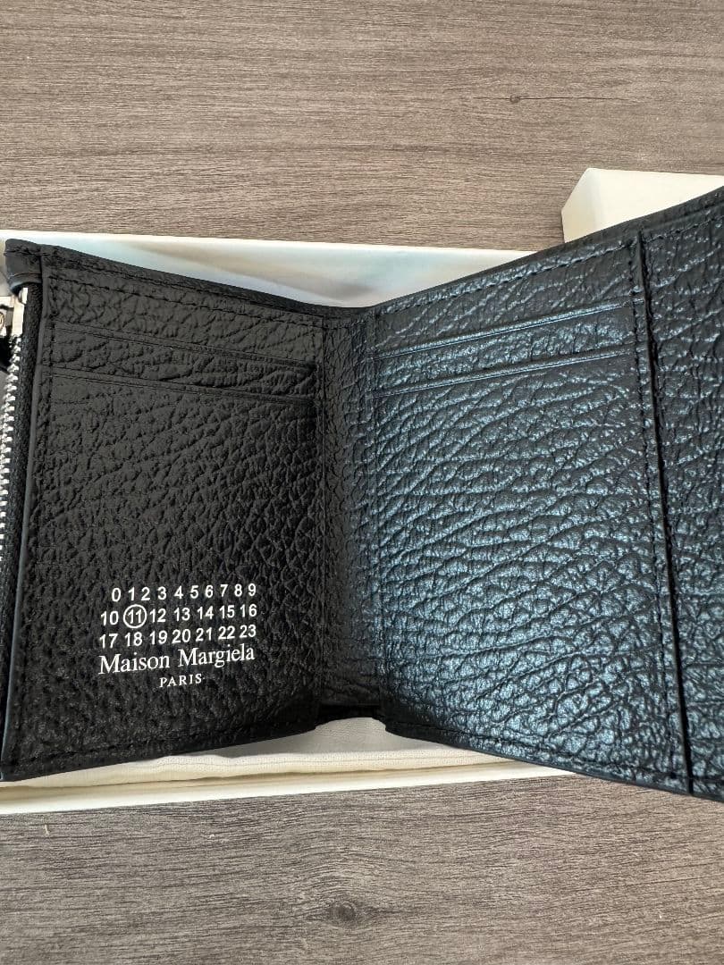 Maison Margiela 三つ折り財布 ブラック