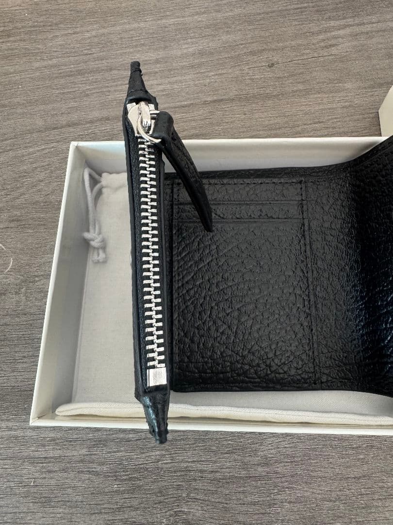 Maison Margiela 三つ折り財布 ブラック