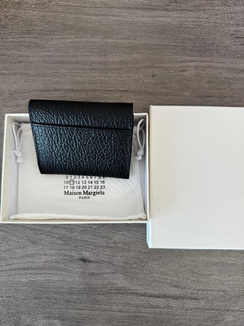 Maison Margiela 三つ折り財布 ブラック