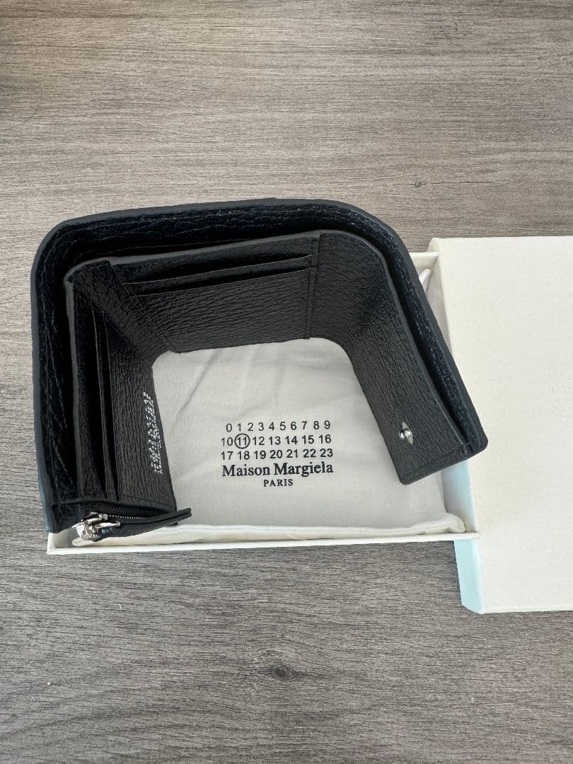 Maison Margiela 三つ折り財布 ブラック