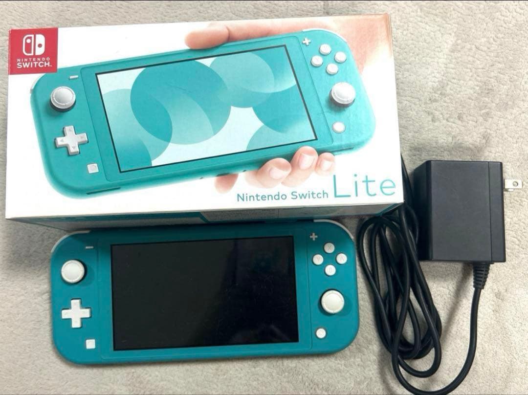 Nintendo Switch Lite ターコイズとモンスターハンターライズ