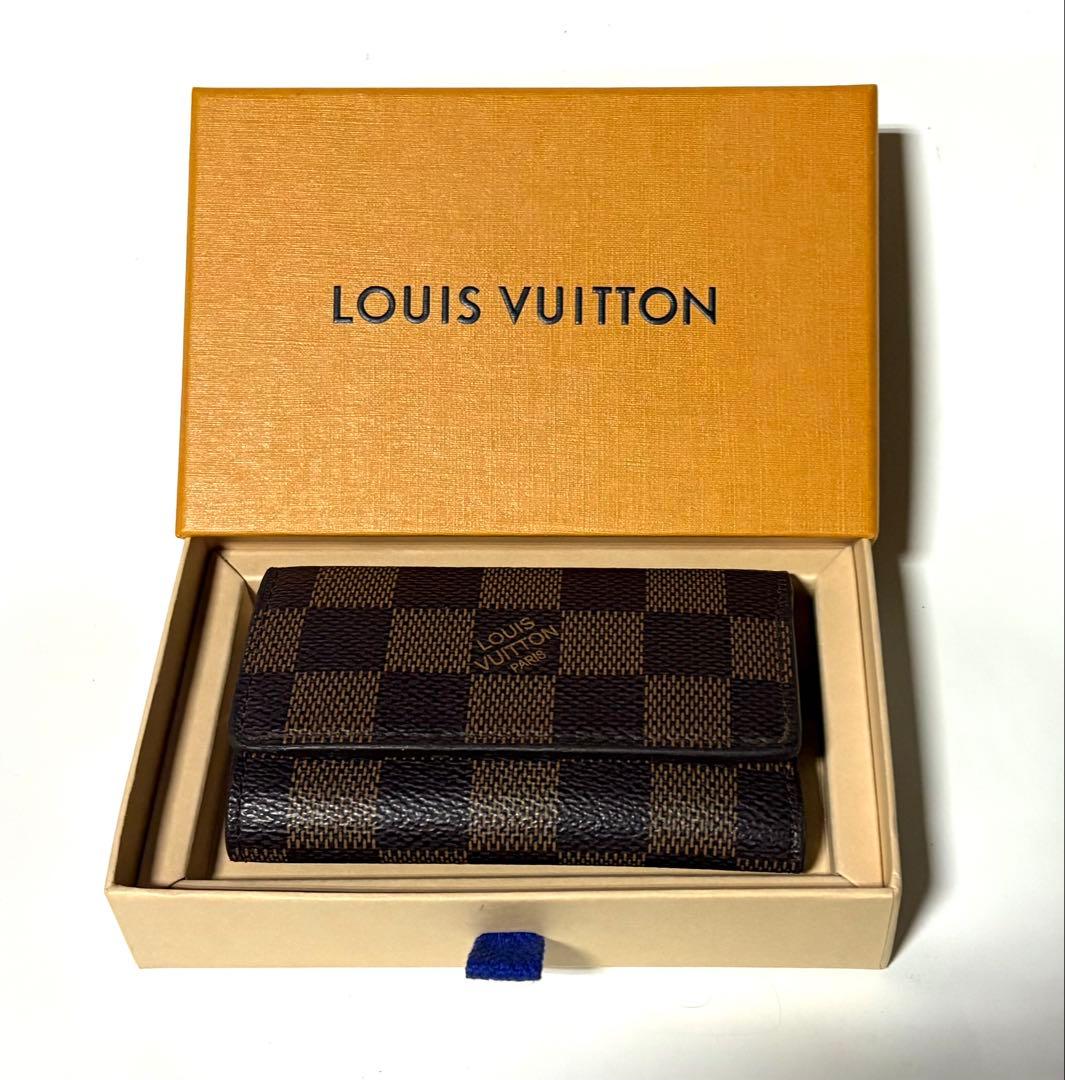 美品☆LOUIS VUITTON ☆ダミエ6連キーケース&保管ケース