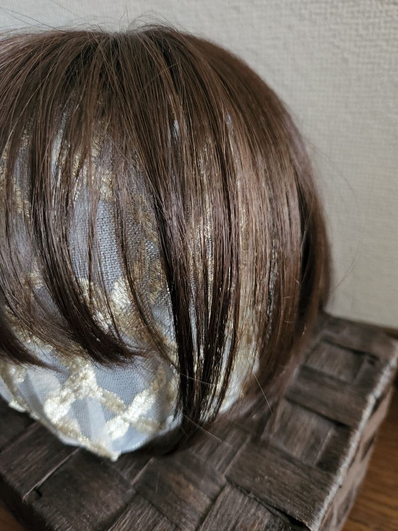 ふみちゃんです。KAZUE カズエ前髪付き分け目ウィッグ