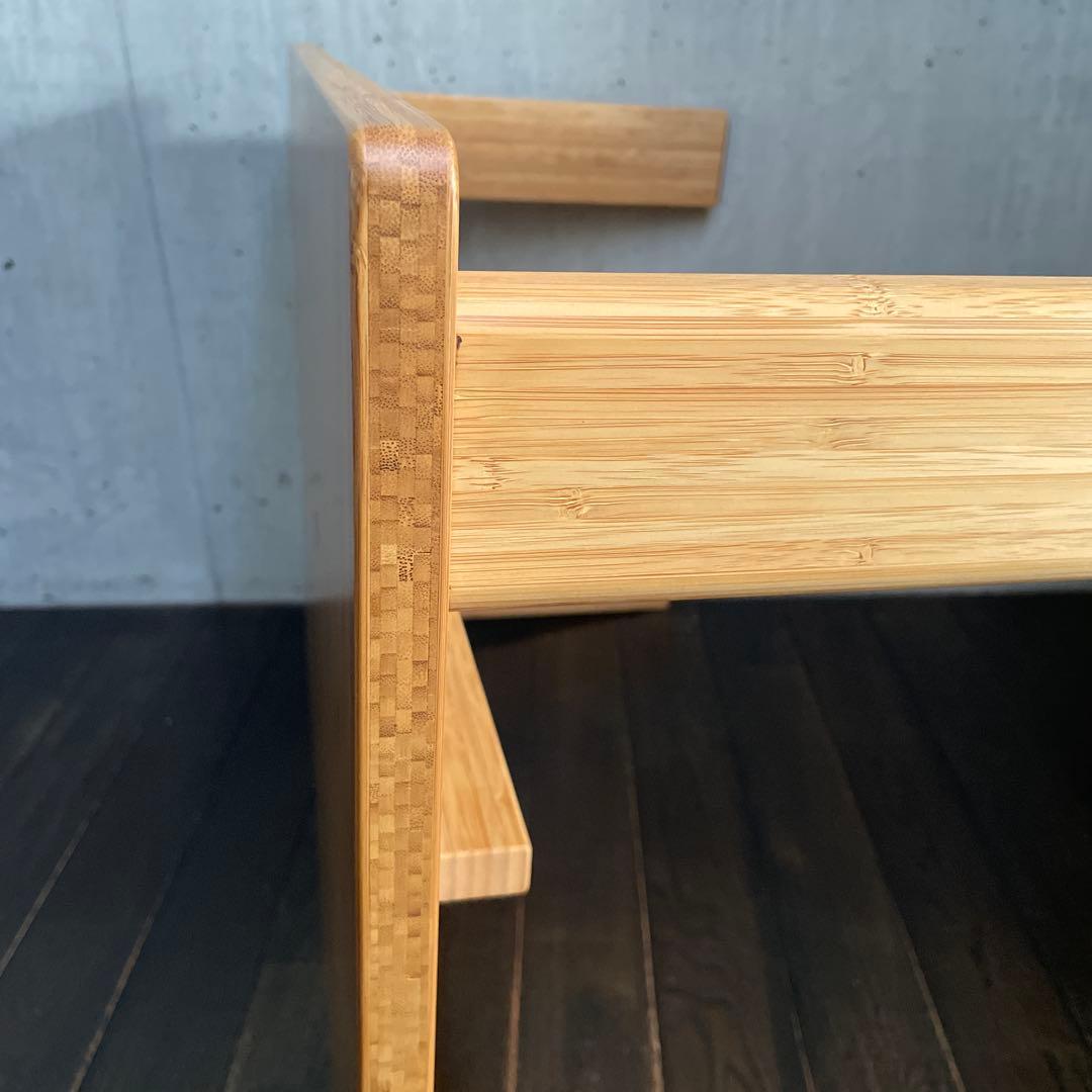 み*り様 テオリ　竹　折りたたみ机　TEORI