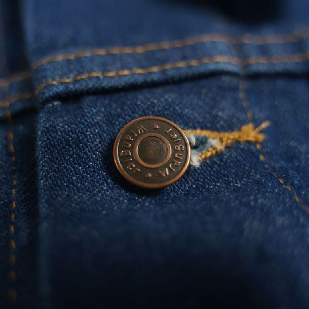 Wrangler 74145PW デニムジャケット アンラインド　Mサイズ