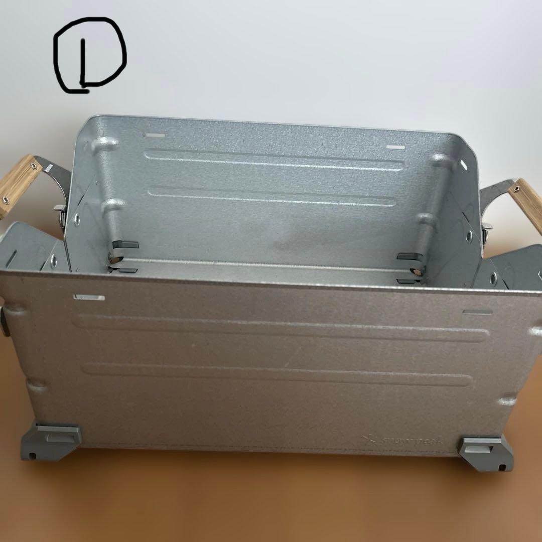 ag　スノーピーク シェルフコンテナ25 2個セット