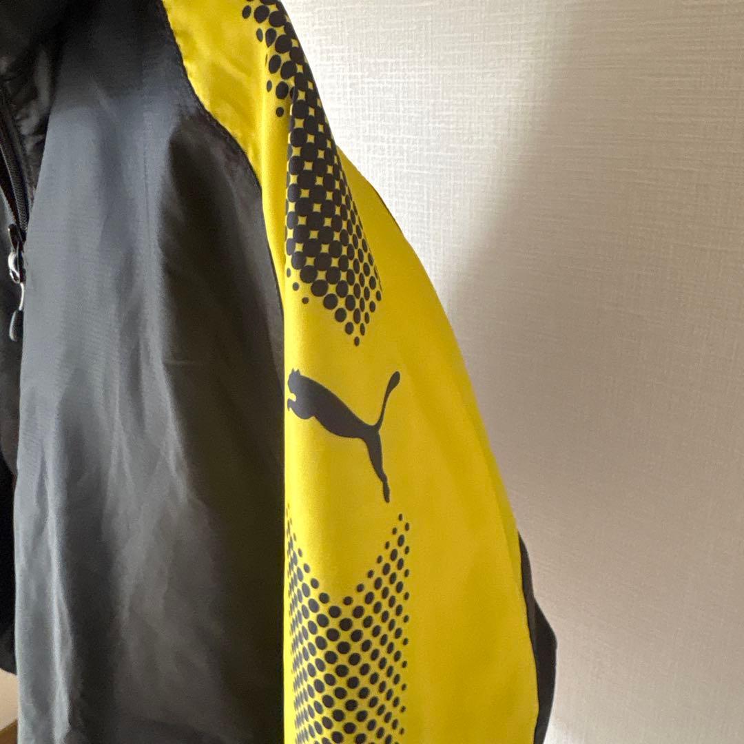 PUMA ピステ・ウィンドブレーカー 黒/黄