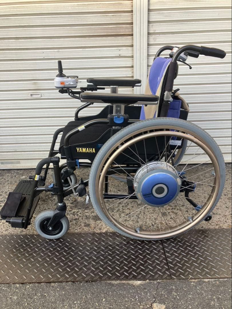 YAMAHA電動車椅子　24インチ　介護コントローラー